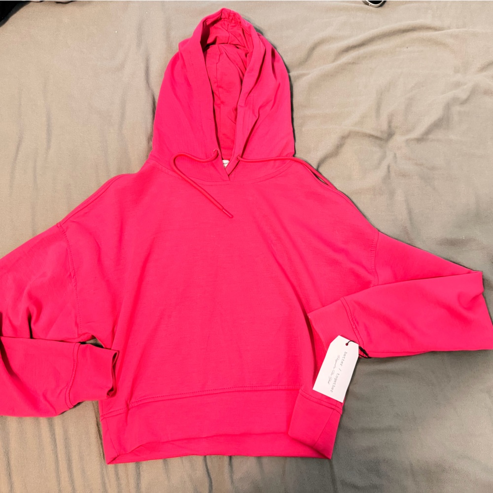 Vibrant Pink Hoodie
